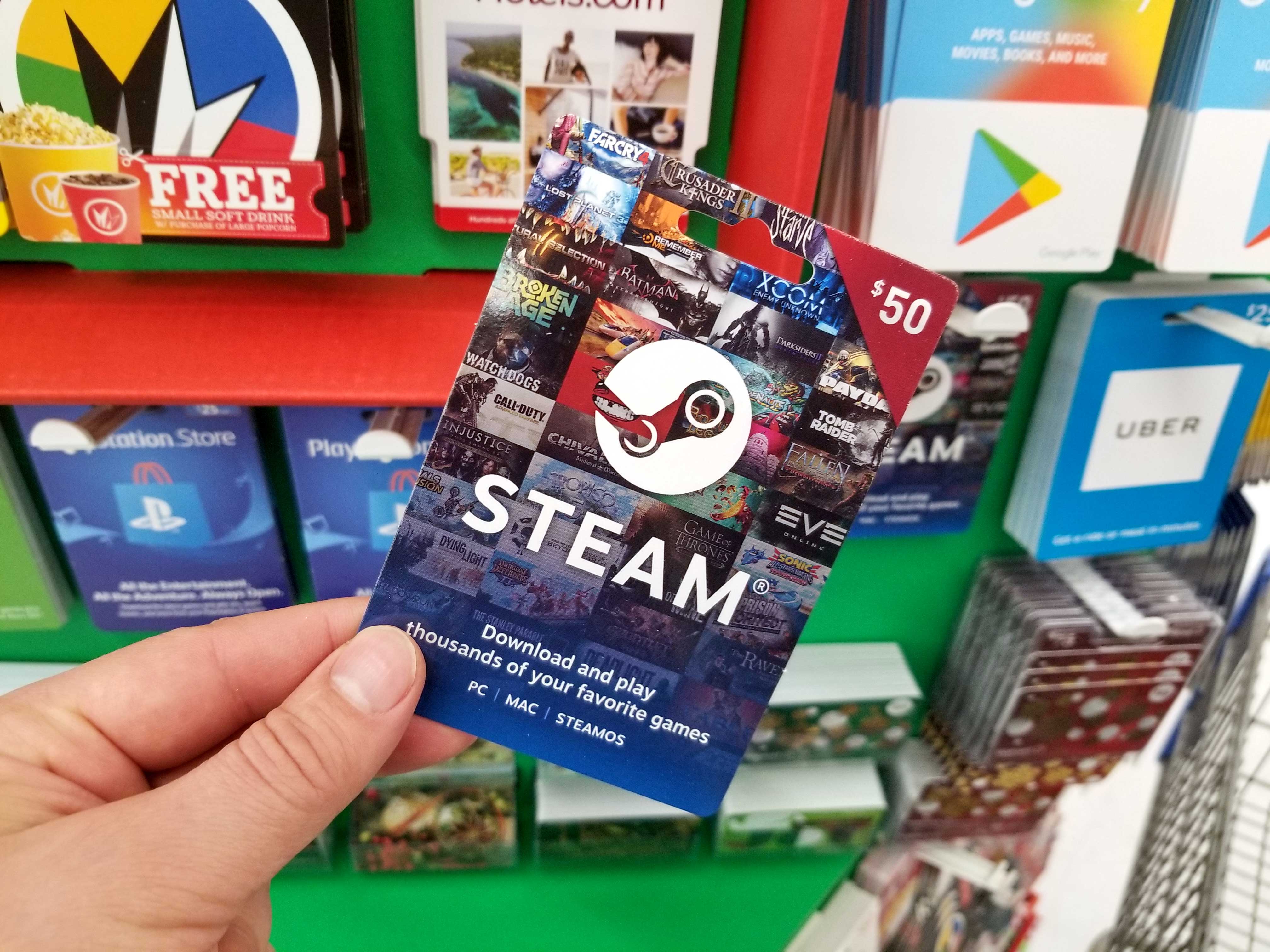 steam-gift-card, Gamers Greeting, gamersgreeting.com